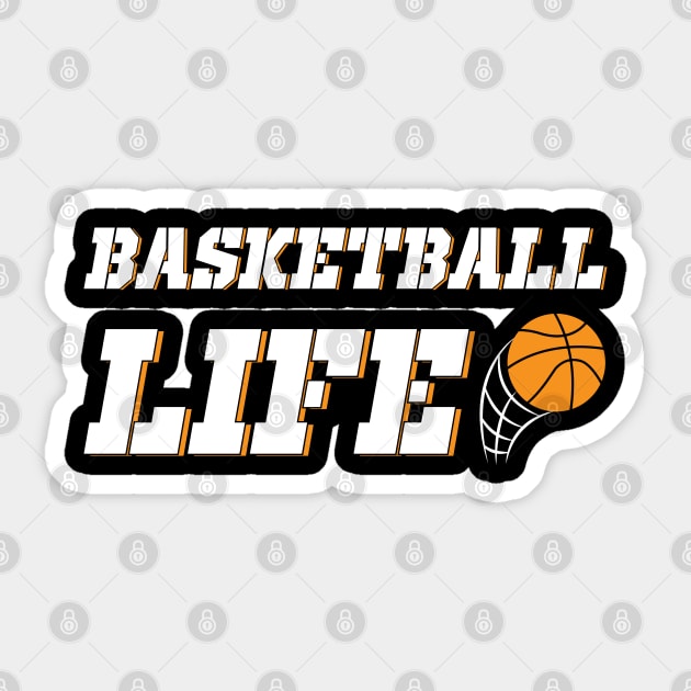 Basketball Life Sticker by unique_design76